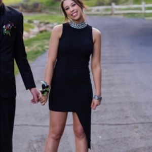 Bebe black formal dress